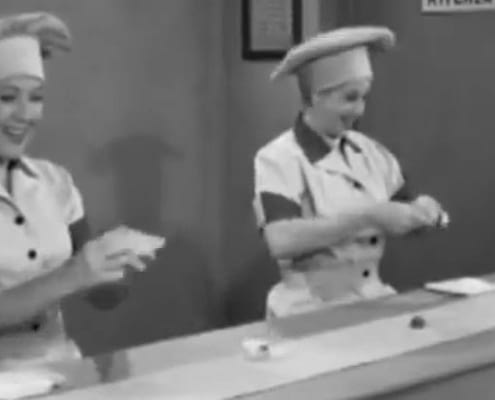 Lucy's Famous Chocolate Scene